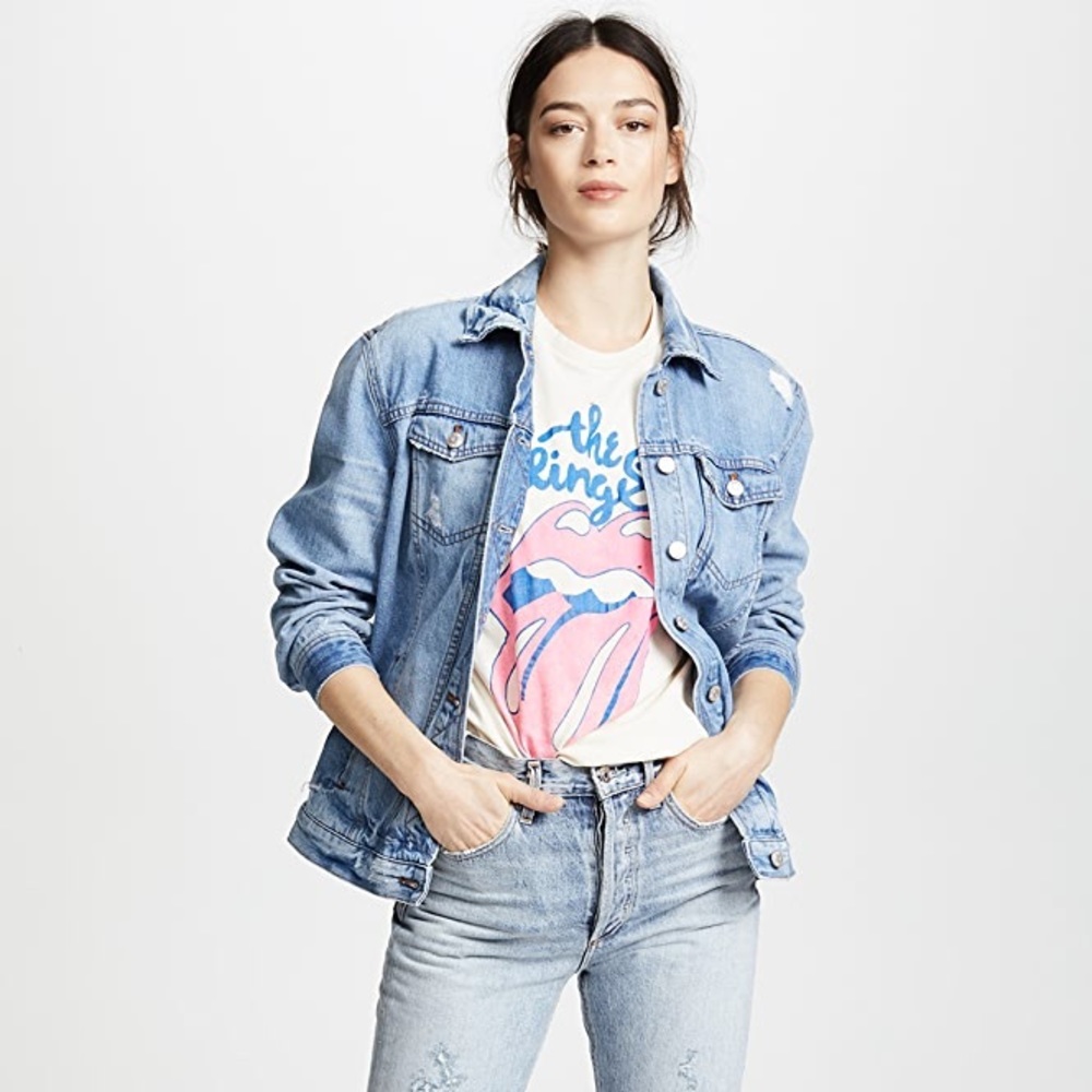 NWOT Madewell Oversized Jean Jacket Junction Wash